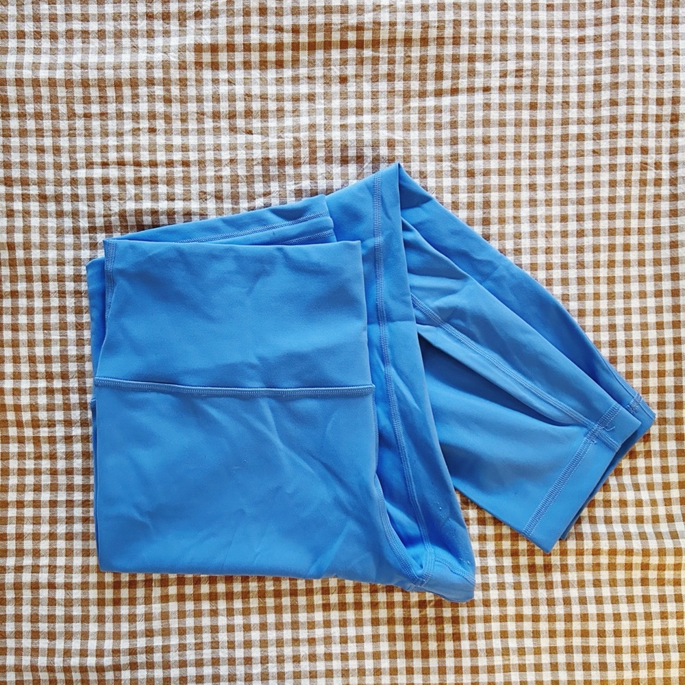 lululemon Blue Nile Wunder Train Leggings